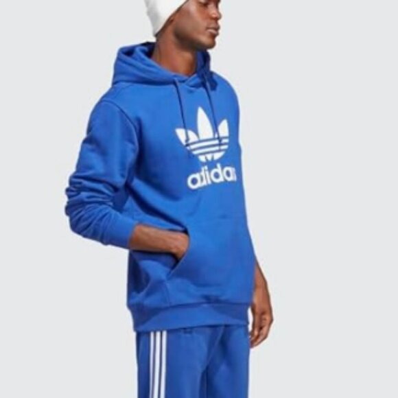 adidas Originals Men's Adicolor Essentials Trefoil Hoodie - Size Small - Picture 4 of 6
